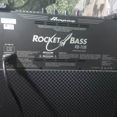 Ampeg RB-108 Rocket Bass 30-Watt 1x8" Bass Combo 2021 - Present - Blue Check image 4