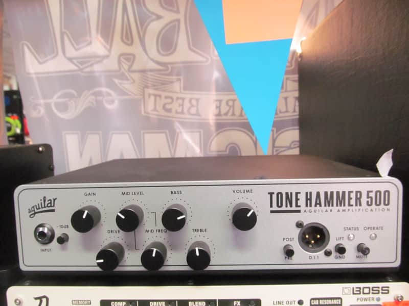 Aguilar TH500V2 Tone Hammer Gen 2 500-watt Bass Amplifier Head image 1