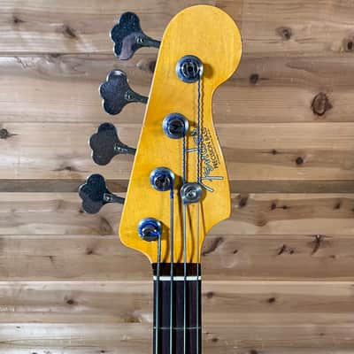 Fender James Jamerson 1962 Precision Electric Bass Guitar - 3-Tone Sunburst image 3
