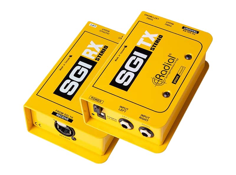 Radial Engineering SGI Stereo TX/RX Instrument Driver Set image 1