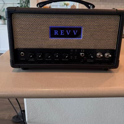 REVV D20 20-/4 Watt Head 2024 - Black Tolex image 1