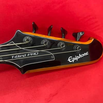 Epiphone Thunderbird Pro-IV Electric Bass 2013 - Fireburst image 7
