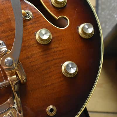 1988 Epiphone Japan Sheraton Vintage Sunburst w/Bigsby, w/HSC, MIJ, Terada Factory image 14