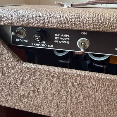 1963 Fender Princeton 6G2 Brownface Guitar Amp image 10