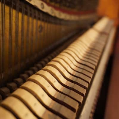 Ellington Upright Grand Player Piano 1903 - Mahogany image 8