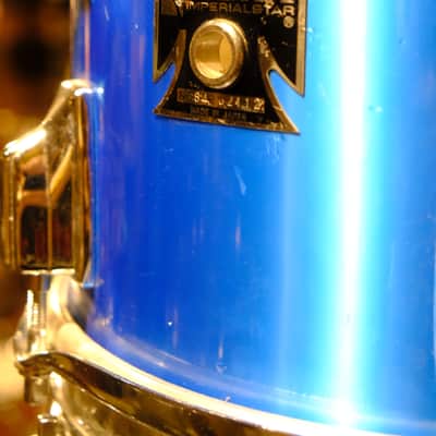 Tama Imperialstar 18/10/12/14 1980s - Metalic Blue image 7