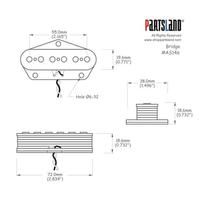 WSC Vintage Tele Pickups image 4