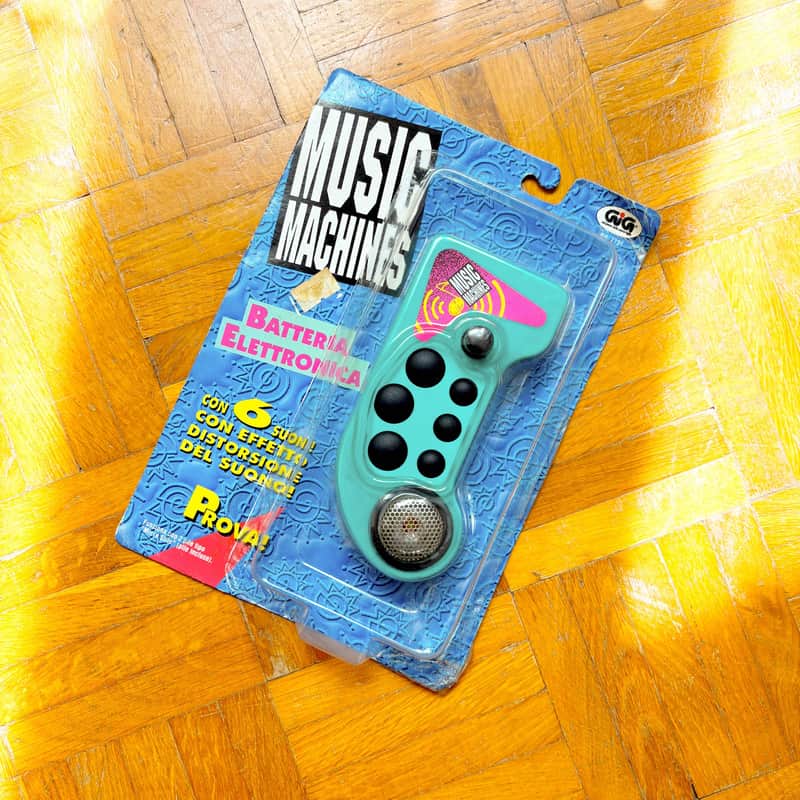 Vintage “Music Machines” Electronic Drum Toy – 90s – Working! image 1