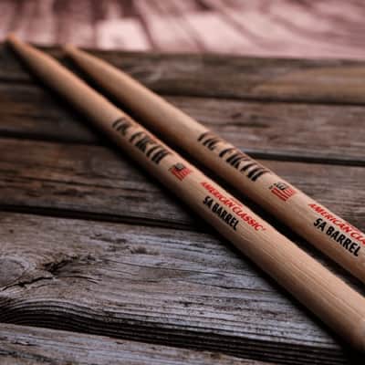 Vic Firth 5ABRL Barrel Tipped Drum Sticks image 1