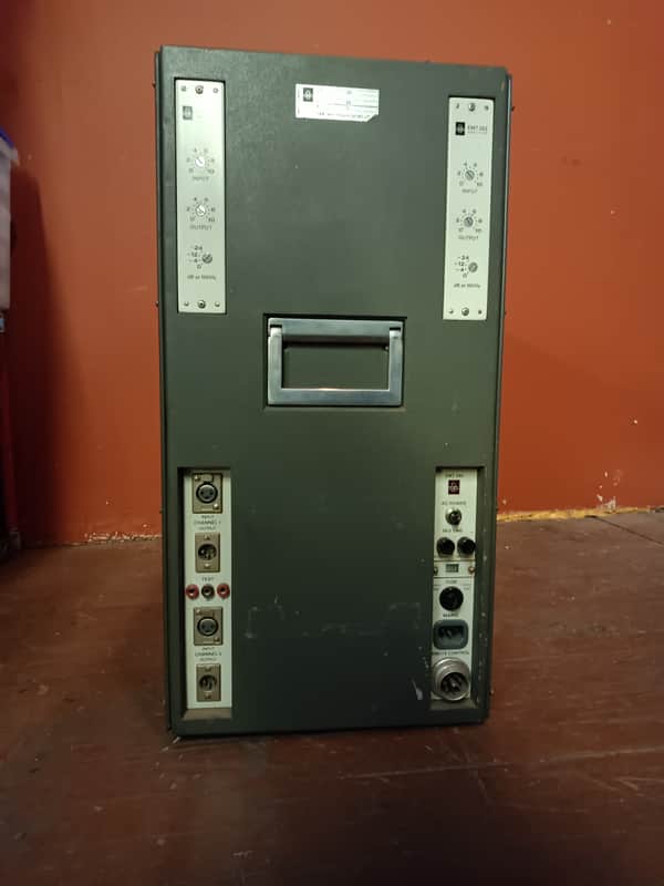 EMT 240 Gold Foil Plate Reverb with Cable, Plug and Custom Isolation Box, no remote image 1