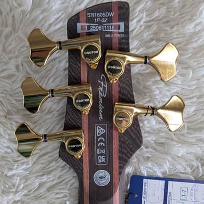 Ibanez SR1605DWASK 5-String Electric Bass Guitar w/Bag Autumn Sunset Sky image 6