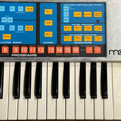 Moog Source Monophonic Analog Synthesizer with Patch Memory 1981 - 1985 - Blue image 8