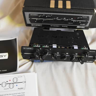Synergy Plexi Module 2-Channel All-Tube Preamp 2025 Black image 2