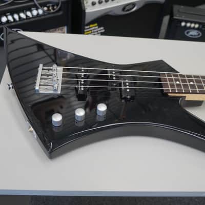 Used Jackson Kelly Bass KB1 Black with Hard Case image 2