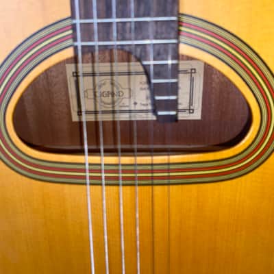Gitane Cigano Series GJ-15 Gypsy Jazz Guitar Natural image 4
