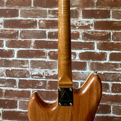 Prisma Accardo  2020 Tinted White/ Natural AAA Roasted Flame Maple Neck *7lbs 7.6oz* (Authorized Dealer) image 9