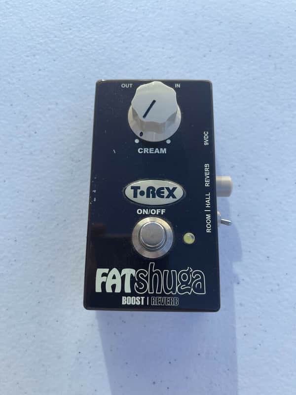 T-Rex Engineering Fat Shuga Boost Reverb Digital Room Hall Guitar Effect Pedal image 1