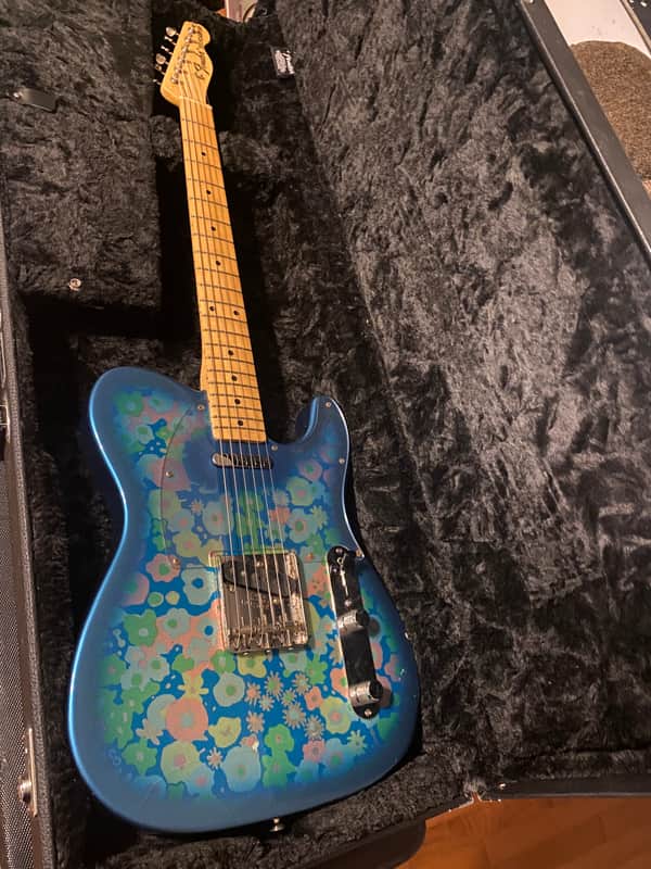 Fender TL-69 Telecaster MIJ 1983 - 2015 - Blue Flower image 1