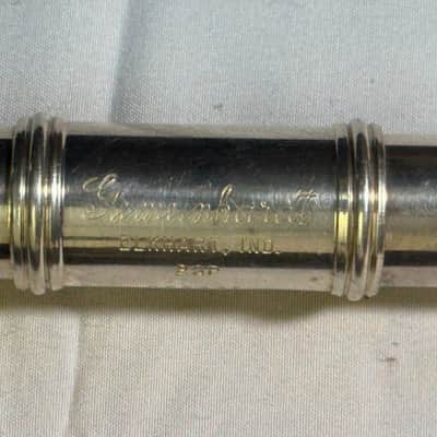 2SP Gemeinhardt USA student C flute JUST SERVICED Plays Perfectly. image 8