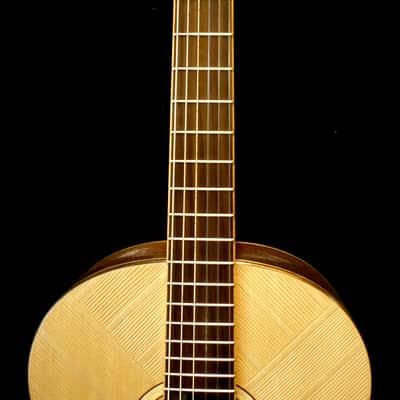 Blueberry NEW IN STOCK Handmade Classical Guitar Nylon Strings Alaskan Spruce and Balinese Rosewood image 5