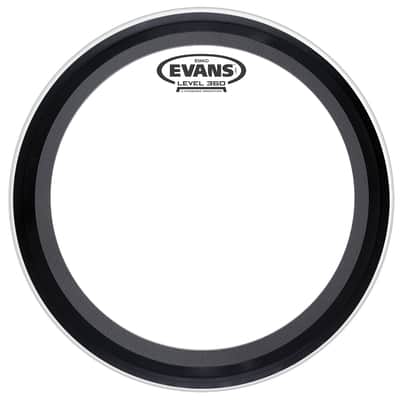 Evans Emad 16" Clear Tom-Head image 1