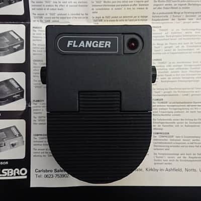 1980s - Reticon Chip - Mint and Boxed - Vintage Carlsbro Flanger Minifex 1980s - Black image 11