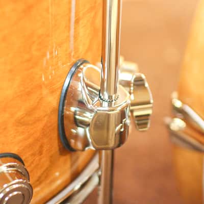DW Collector's Natural Lacquer over Cherry/Gum Jazz Drum Set - 22,13,16 (No Snare) - SO#883767 image 6