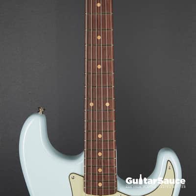 Fender Vintage Custom 59 Stratocaster Time Capsule Faded Aged 2025 - Sonic Blue (COD 1871NG) image 9
