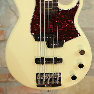 YAMAHA BBP35 VW - 5 Corde Made in Japan - Vintage White image 2