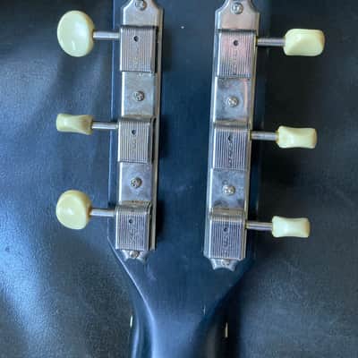 Silvertone S-65 60’s - Sunburst with DeArmond soundhole pickup image 5