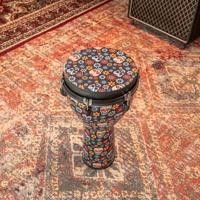 MEINL JD12DA-DH Jumbo Djembe 12 Zoll Day Of The Dead Designer image 11