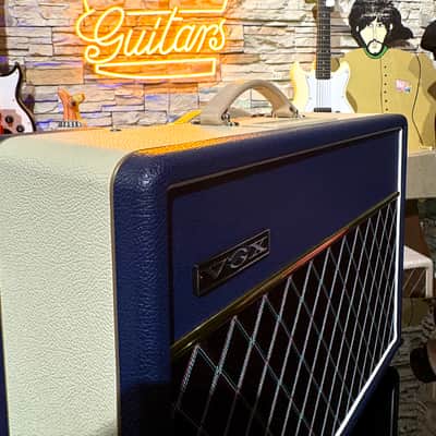 Vox AC10 C1 Custom TTCC Limited Edition 1x10” 2025 - Two Tone Blue & Cream image 24