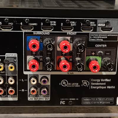 Onkyo Onkyo HT-R593 5.2-channel home theater receiver built-in Wi-Fi and Bluetooth 2000 - Black image 9