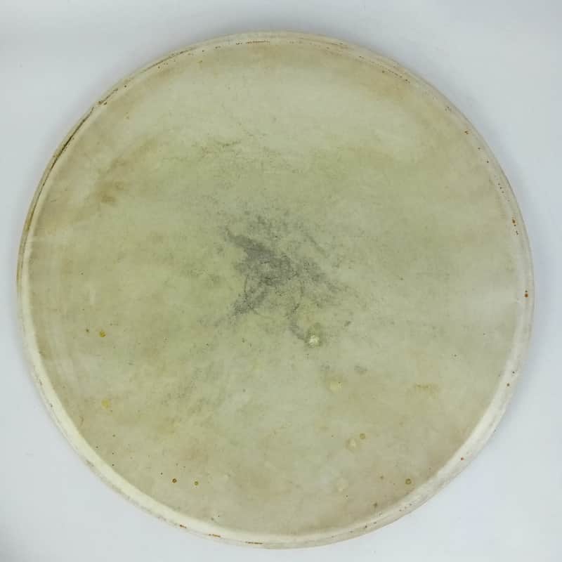 Leedy/Ludwig Unmarked 14" Snare Drum Calf Skin Batter Head Floor Tom Vintage 40s image 1