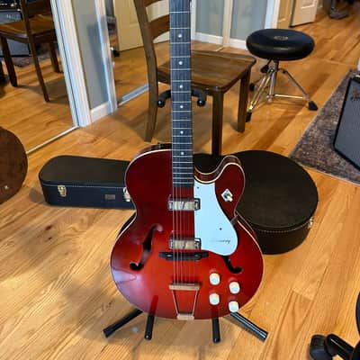 Harmony H54 Rocket 1964 - Red Sunburst image 1