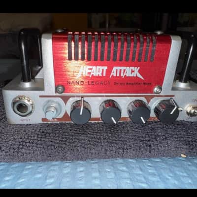 Hotone Nano Legacy Heart Attack 5w Guitar Head 2010s - Red image 2