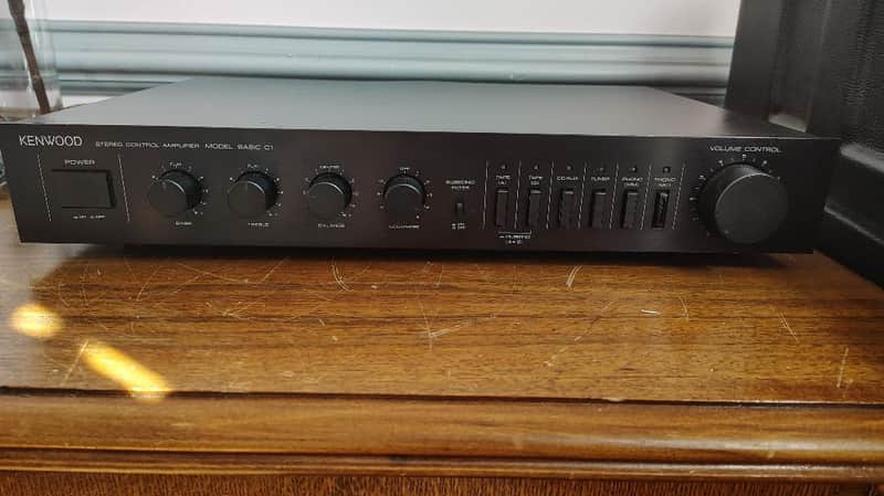 Kenwood Basic C1 preamplifier in excellent condition - 1980's Bild 1