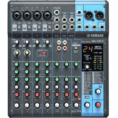 Yamaha MG10XU | 10-Channel USB Mixer with Built-in SPX Digital Effects image 3