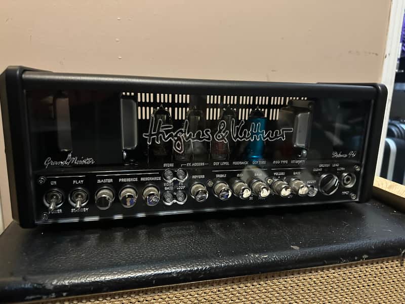 Hughes & Kettner GrandMeister Deluxe 40 4-Channel 40-Watt Guitar Amp Head 2017 - 2021 - Black image 1