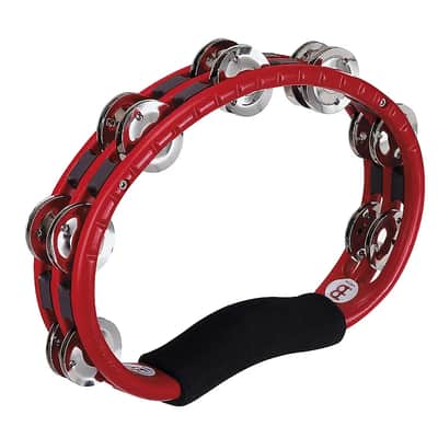 Meinl TMT1-R Handheld Tambourine with Steel Jingles