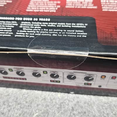 NEW dbx 266xs Dual Channel Compressor Gate In Factory Sealed Box image 3
