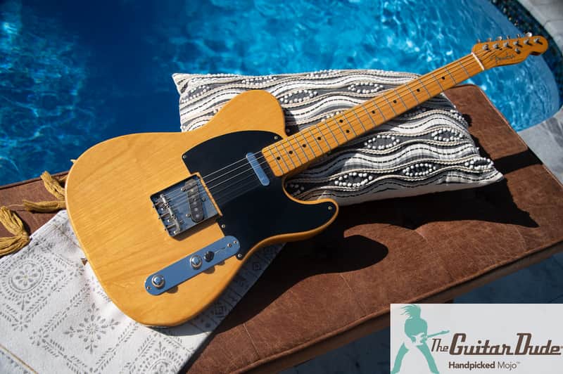 2008 Fender TL52-TX 1952 Telecaster Reissue - Premium Ash Body - w USA Made Texas Special Reissue PU's - Crafted in Japan - Pro Set-Up - w Perfect Frets/Action/Intonation! image 1