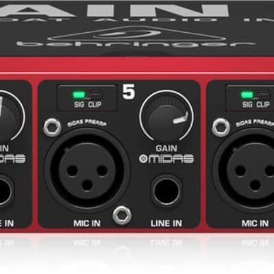 BEHRINGER ULTRAGAIN ADA8200 ADAT AUDIO INTERFACE : BRAND NEW :  [DETROIT MODULAR] image 2