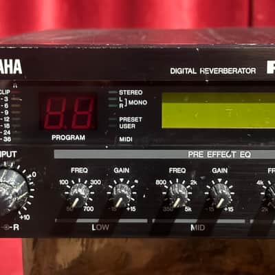 Immagine Yamaha Pro R3 Digital Reverberator 1990s Very Good Condition - 2