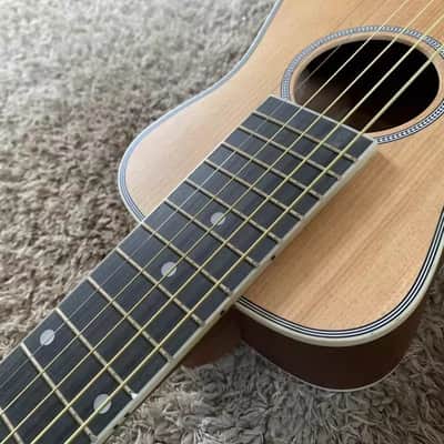 Harley Benton 34 Inch Mini Traveler Acoustic Guitar, Spruce Top, Sapele Body, Mahogany Neck, Rosewood Fingerboard image 4