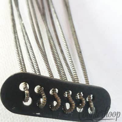 *Gretsch 14"12-Strands Snare Drum Coiled Metal/Cloth 17"Wires+Leather Butt Plate image 3