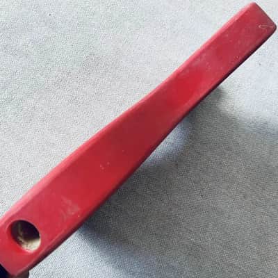 Red Basswood Mini Guitar Body DIY Project image 9