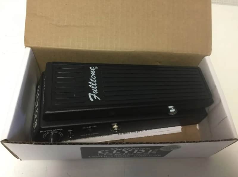 Fulltone Clyde Deluxe Wah pedal Stomp Box Wah Pedal new old stock CA w/ Original box & paperwork image 1