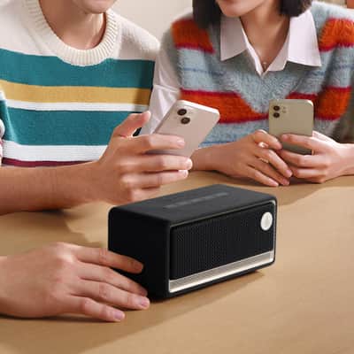 Edifier Bluetooth Speaker, Portable with Stereo Pairing, IP66 Dustproof & Waterproof 9H Playtime BT5.4 34W RMS Dual Device Connection Ambient Light for Home Party Outdoor Beach – Black image 5