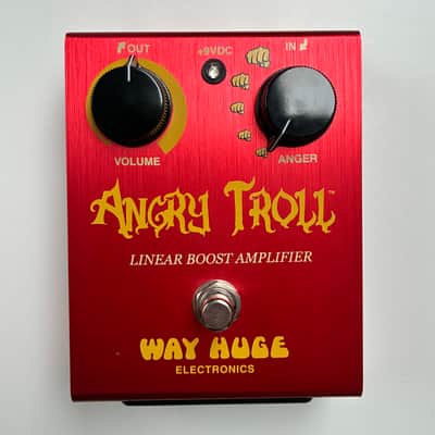 Way Huge WHE101 Angry Troll Linear Boost Amplifier 2010 - 2019 - Red image 1